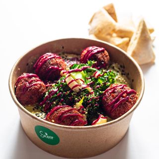 Falafel  de remolacha- Beet Falafel