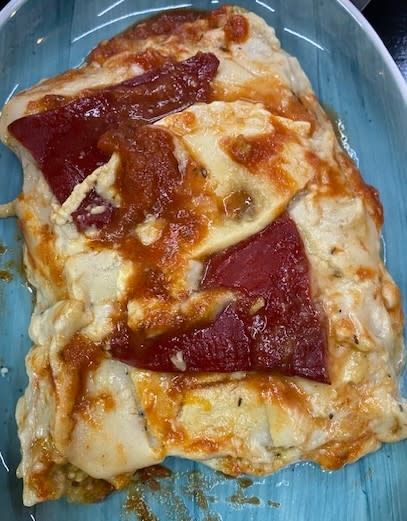 Lasaña de verduras