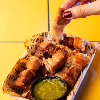 Chicharrón con Guasacaca