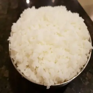 Plain rice