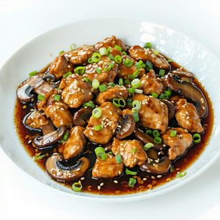 Kurczak z grzybami mun