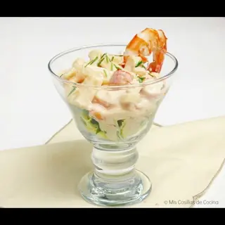 Cóctel de Gambas
