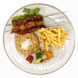 Plat Brochettes de Viande 