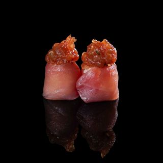 163 Gunkan spicy maguro