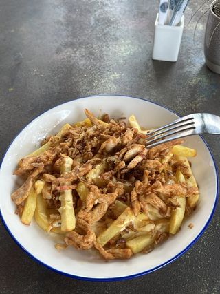 Фрі з курочкою  (300г)