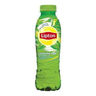 Холодний чай "Lipton" (зелений) (500мл) (ПЕТ)