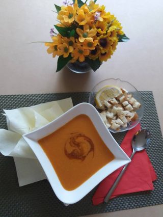 Supă cremă linte