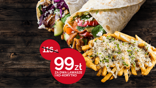 Lawasz "Kura Klasyk" + Lawasz "Modro Moja" + Ko-korytko truflowe