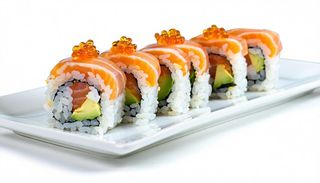 55. Uramaki sake salmone, avocado