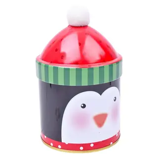 Lata de Natal - Pinguim