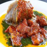 Amala on point with Ewedu and Gbegiri with Bokoto
