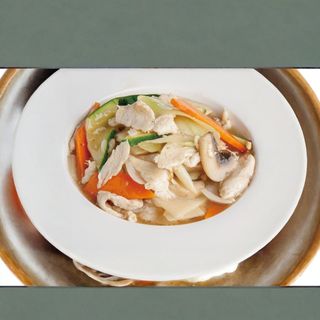 188. Pollo alle verdure