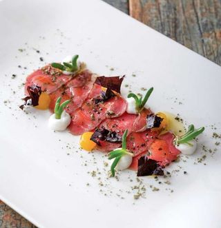 Carpaccio de Salmón 50 Gramos