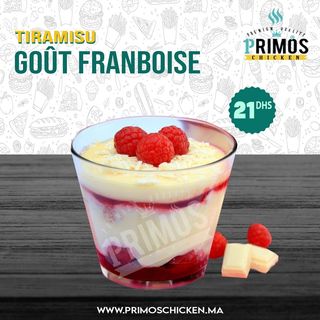 Tiramisu Framboise