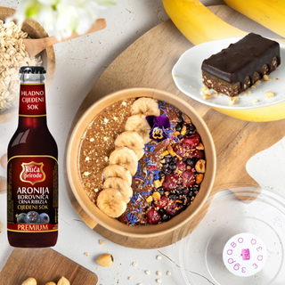 Zdjela zdravlja lješnjak + Snikiriki + sok po izboru