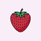 Helado de fresa (500 ml.)