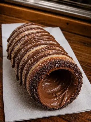 Chimney Cake De Nutella