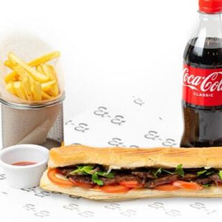 Сет Донер в багете курица 