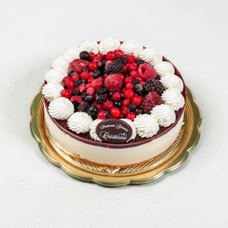 Cheesecake ai frutti di bosco - per 4 persone