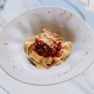 პასტა ბოლონეზე (handmade pasta)