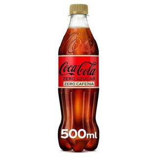 Coca-Cola Zero Azúcar Zero Cafeína botella 500ml.