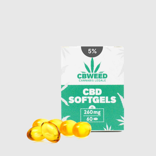 Cápsulas de CBD 5% - 60 uni