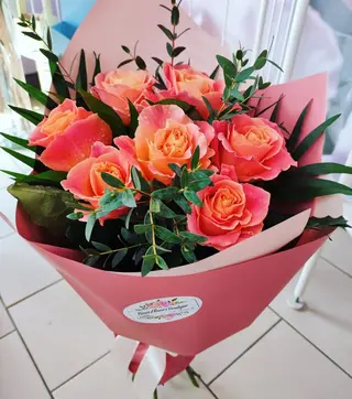 Buchet 7 trandafiri