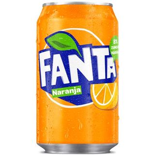 Fanta Naranja lata 330ml.