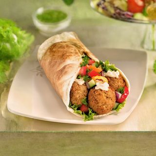 Rollo wege (falafel) Duży