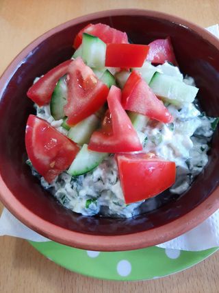 Miješana salata s pavlakom