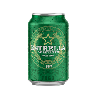 Estrella de Levante Cerveza Lata 33 cl