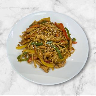 Удон с курицей 