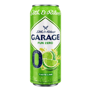 Пиво Seth & Riley's Garage Fun Zero №0 Lime безалкогольне з/б (0,5л)