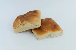 Palacinta pe vatra cu urda si marar