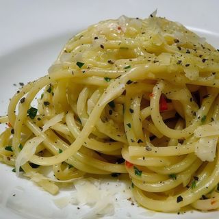 pasta aglio con olio e peperoncino (sin gluten)