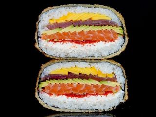 Sushi Burger mix ryb