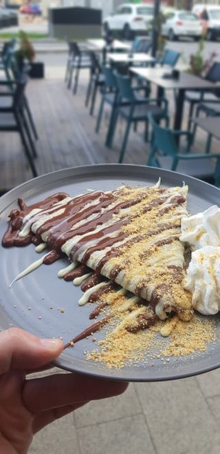 Palačinci sa Nutellom i keksom