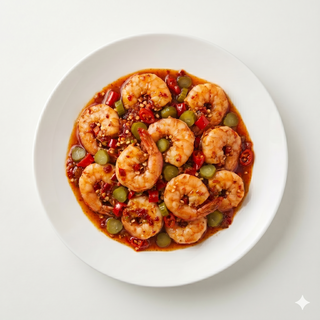 Gambas Con Chile De Lima