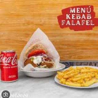 Menu kebab flafel