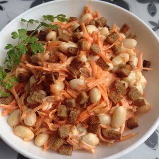 Салат Морква з квасолею (150г)