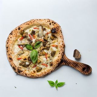 Pizza Bianca Portobello