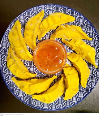 Dumpling catsu frito(10 pecas)