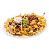 Nachos con Carne y Queso