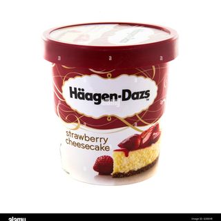 Helado Haagen-Dazs Strawberry Cheesecake
