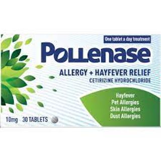Pollenase Allergy And Hay Fever Tablets 30S