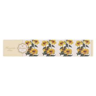 Coleção Flores Margaridas Chocolate de Leite