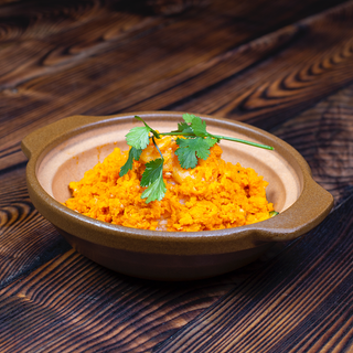 Arroz Con Gambas Caramelizadas