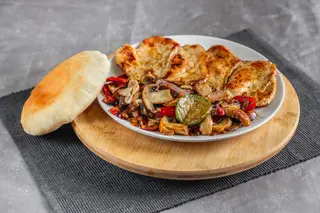 Grill file sa grill povrćem