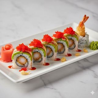 Uramaki Red Dragon Roll