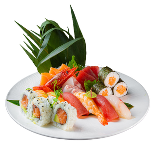 210. Sushi sashimi misto